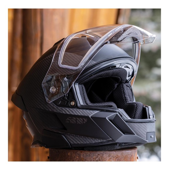 Шлем 509 Delta V Carbon Ignite с подогревом Black Ops, SM