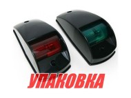 Огни ходовые 60х135 мм, черный корпус (упаковка из 25 шт.) Огни ходовые 60х135 мм, черный корпус (упаковка из 25 шт.)