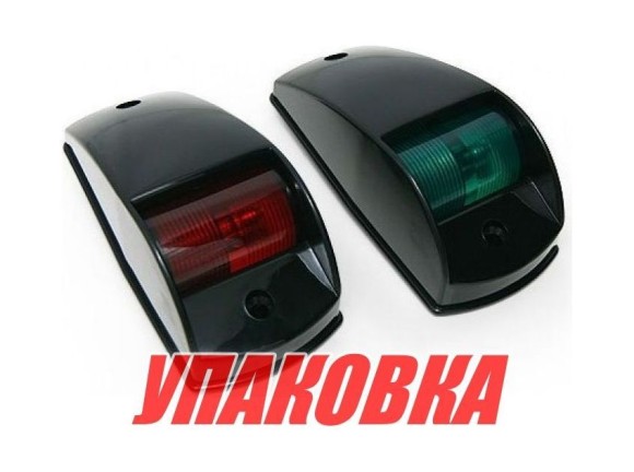 Огни ходовые 60х135 мм, черный корпус (упаковка из 25 шт.) Огни ходовые 60х135 мм, черный корпус (упаковка из 25 шт.)