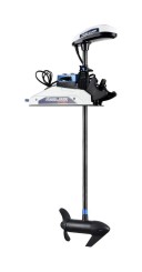 Троллинговый электромотор MakoShark 55 lbs/137 см/12v/GPS (электроякорь), белый