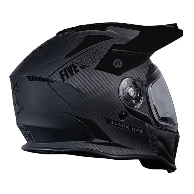 Шлем 509 Delta R3L Carbon с подогревом Black Ops, MD