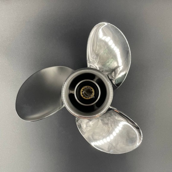 Гребной винт Yamaha 40-55, F30-60 (3X10 3/8X14) (Сталь) (POLASTORM MEGARA)