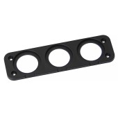 Тройная пластина переднего крепления прикуривателя и разъемов NEKEKE