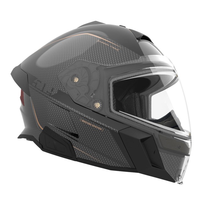 Шлем 509 Delta V Carbon Commander с подогревом Black Gold, 2X