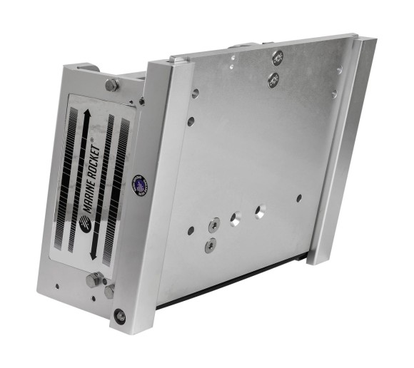 Подъёмник мотора гидравлический серебристый 50-300 л.с. с указателем, Marine Rocket