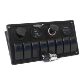 Многофункциональная панель с переключателями на 8 клавиш Многофункциональная панель с переключателями на 8 клавиш