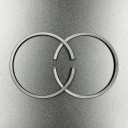 Кольца поршневые, комплект на один поршень Tohatsu 40-50 (0.50mm) (KACAWA)