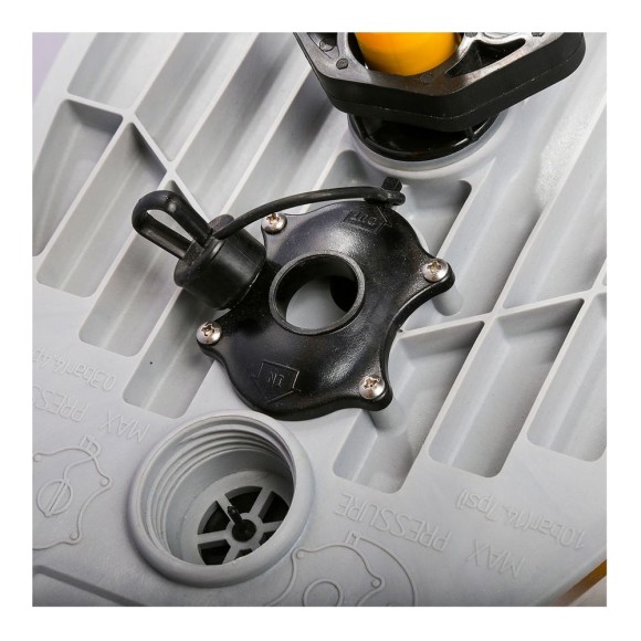 Насос ножной Skipper камеры: 6,5л. и 1,5л., максимальное давление 1Bar, двухкамерный Насос ножной Skipper камеры: 6,5л. и 1,5л., максимальное давление 1Bar, двухкамерный