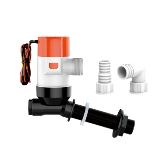 Помпа циркуляционная SeaFlo трюмная, 24V 1100 галлон/час, патрубок 25/29 мм Помпа циркуляционная SeaFlo трюмная, 24V 1100 галлон/час, патрубок 25/29 мм