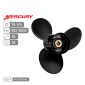 Винт гребной  Skipper для Mercury 90-300HP алюминиевый, диаметр - 15  1/4", шаг 15"