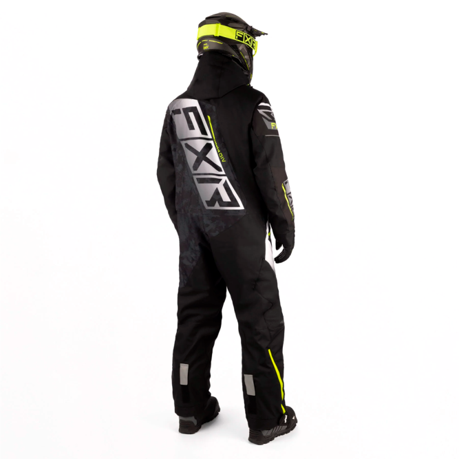 Комбинезон FXR CX без утеплителя Black/Black Camo/Hi Vis, M