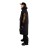 Пальто Jethwear Pit Coat с утеплителем Black/FieryC, S/M