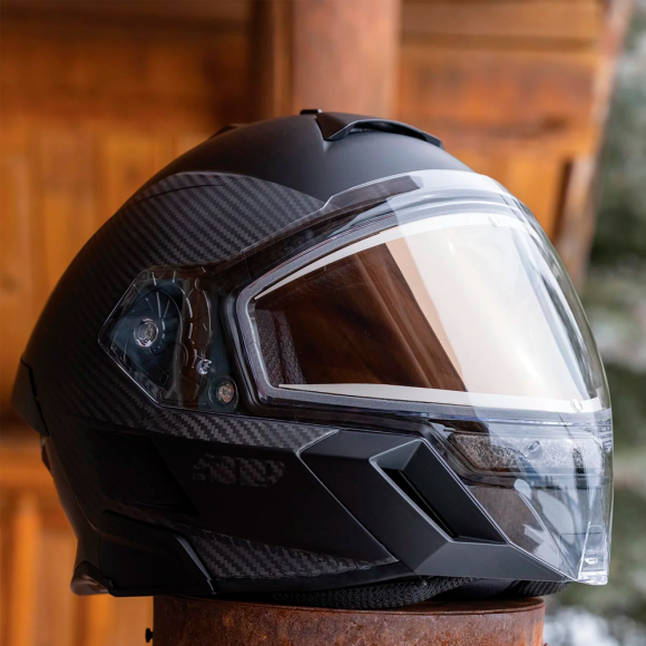 Шлем 509 Delta V Carbon Ignite с подогревом Black Ops, MD