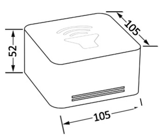 Сигнал звуковой электрический накладной, Osculati