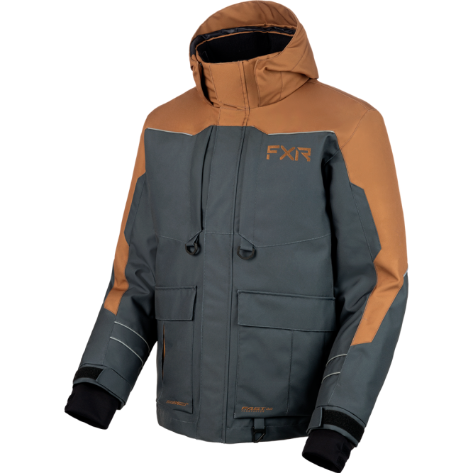 Куртка FXR Excursion с утеплителем ASPHALT / COPPER, XL