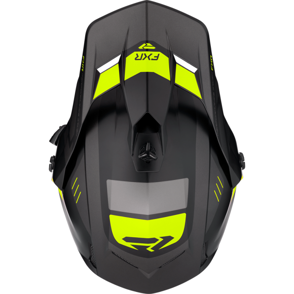 Шлем FXR Clutch w/ E Shield с подогревом Black/HiVis, 3XL Шлем FXR Clutch w/ E Shield с подогревом Black/HiVis, 3XL