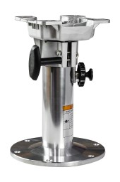 Стойка для сидений 325-457 мм c переходником, алюминий, Marine Rocket Стойка для сидений 325-457 мм c переходником, алюминий, Marine Rocket