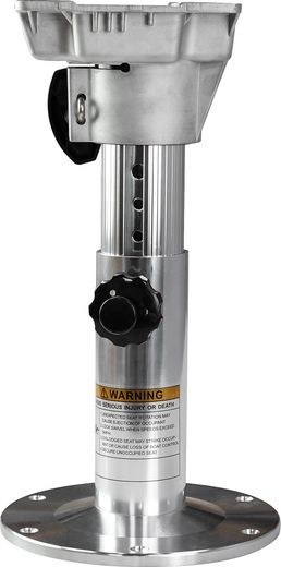 Стойка для сидений 325-457 мм c переходником, алюминий, Marine Rocket Стойка для сидений 325-457 мм c переходником, алюминий, Marine Rocket