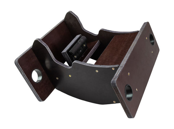 Подставка для эхолота и аккумулятора с двумя держателями спиннингов, лик-паз Подставка для эхолота и аккумулятора с двумя держателями спиннингов, лик-паз