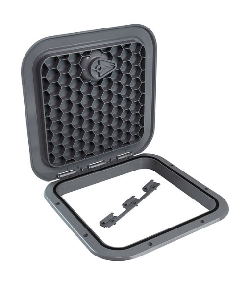 Люк смотровой 373 х 373 мм, серый