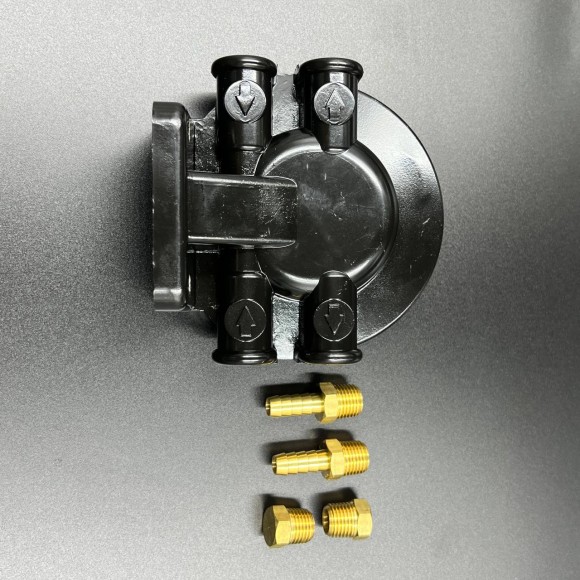 Кронштейн топливного фильтра(выносной) с фитингами топливными для фильтра 35-809097 (KACAWA) Кронштейн топливного фильтра(выносной) с фитингами топливными для фильтра 35-809097 (KACAWA)