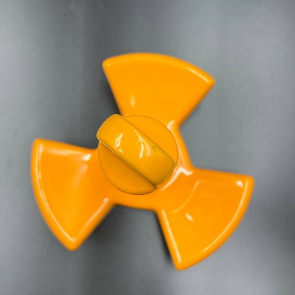 Якорь речной 3-х лепестковый (Оранжевый) с ПВХ покрытием 4.5кг (Allshine)