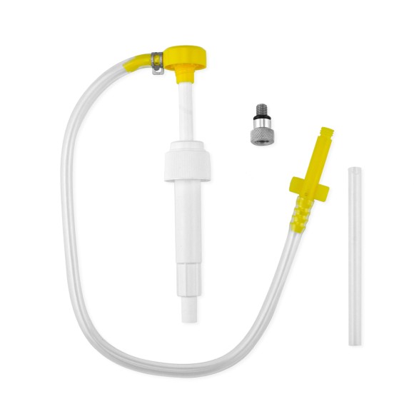 Насос ручной Skipper для замены масла в редукторе ПЛМ для Yamaha с металлический адаптер