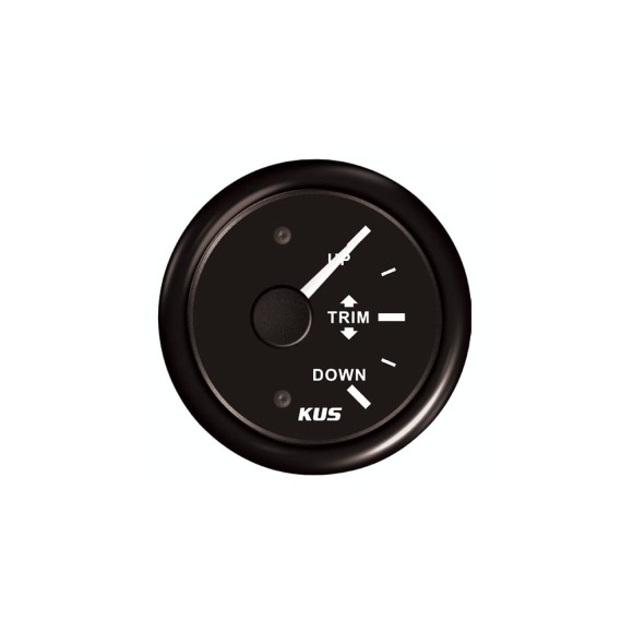 Индикатор угла трима KUS Ободок - черный пластик