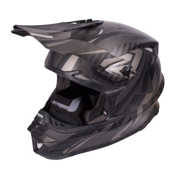 Шлем FXR Blade Throttle Black Ops, XS