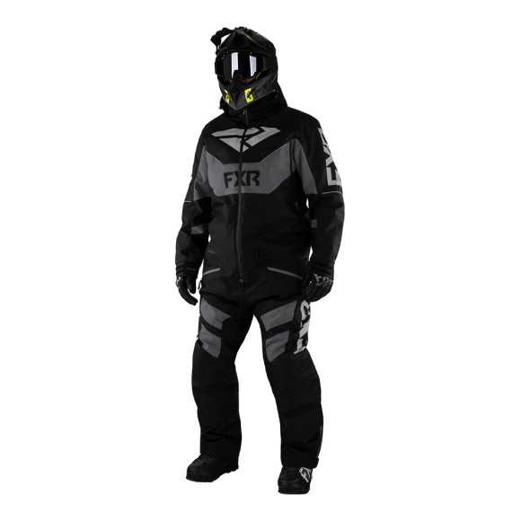 Комбинезон FXR Fuel FX с утеплителем Black/Charcoal/Grey, 3XL