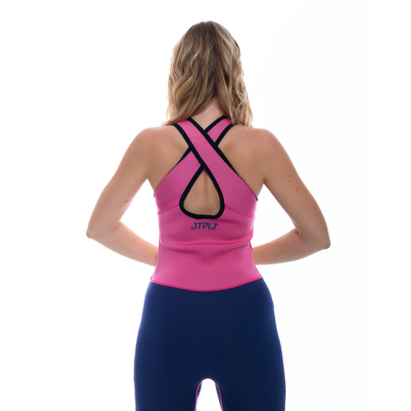 Комплект гидрокостюм и гидрокуртка JetPilot RX navy/pink, XL