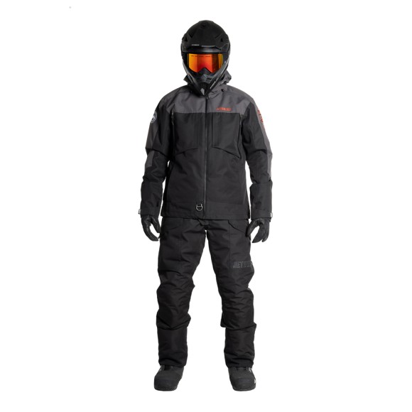 Куртка Jethwear Crisp с утеплителем Black/Grey/Red, 3XL