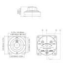 Переключатель батарей Seaflo 134x134 мм (до 32В)