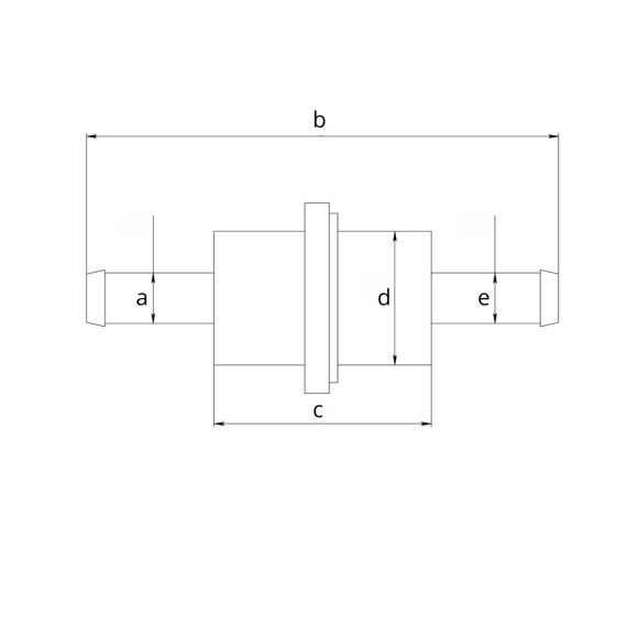 Топливный фильтр универсальный 07-245-01