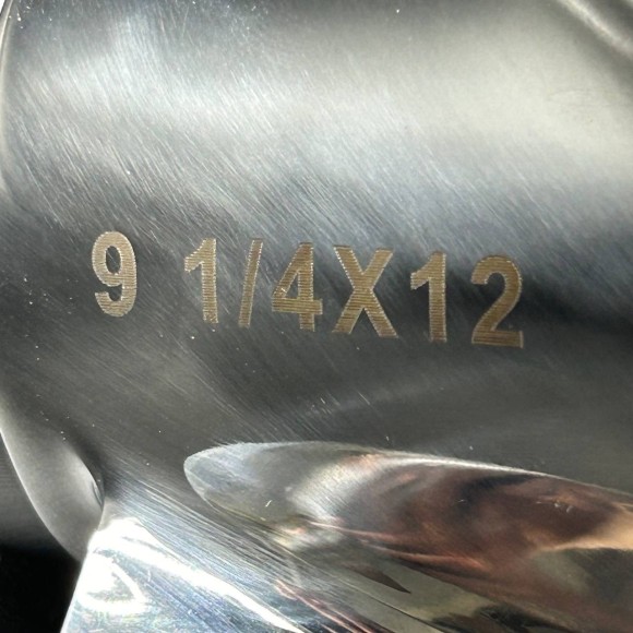 Гребной винт Yamaha 9.9-15, F9.9-F20 Sema (3x9 1/4x12) (Сталь) (Polastorm)