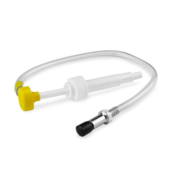 Насос ручной Skipper для замены масла в редукторе ПЛМ для Suzuki c металлическим адаптером