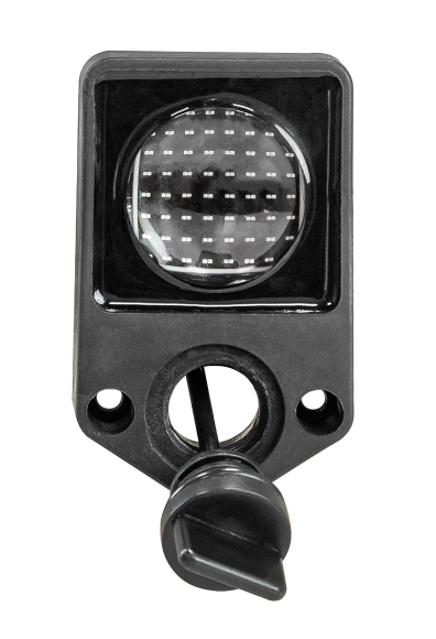 Подводный огонь со сливной пробкой, Blue, AquaIDEA