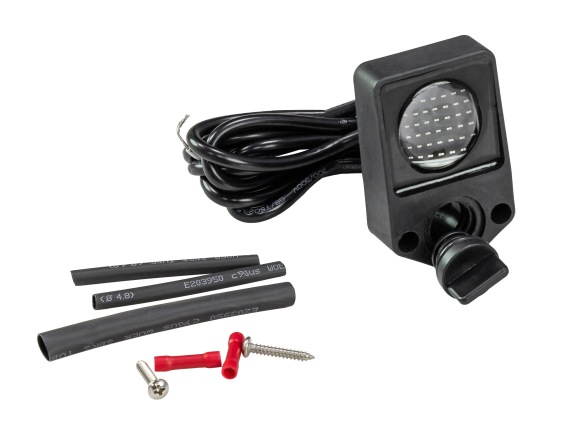 Подводный огонь со сливной пробкой, Blue, AquaIDEA