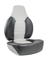 Кресло складное мягкое FISH PRO, серый/темно-серый