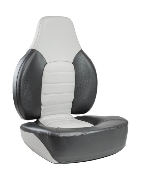 Кресло складное мягкое FISH PRO, серый/темно-серый