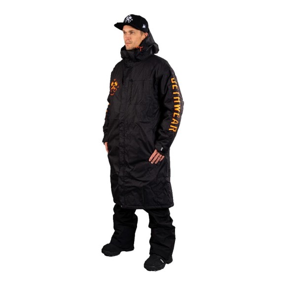 Пальто Jethwear Pit Coat с утеплителем Black/FieryC, S/M