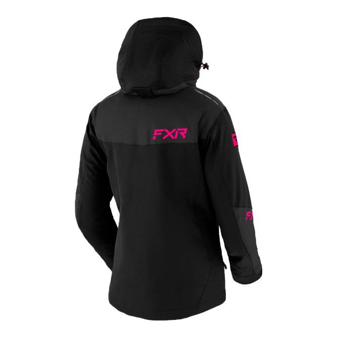 Куртка FXR Renegade FX с утеплителем Black/Charcoal/Fuchsia, 12