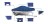 Тент транспортировочный для лодок длиной 5,0-5,3 м типа Cabin Cruiser