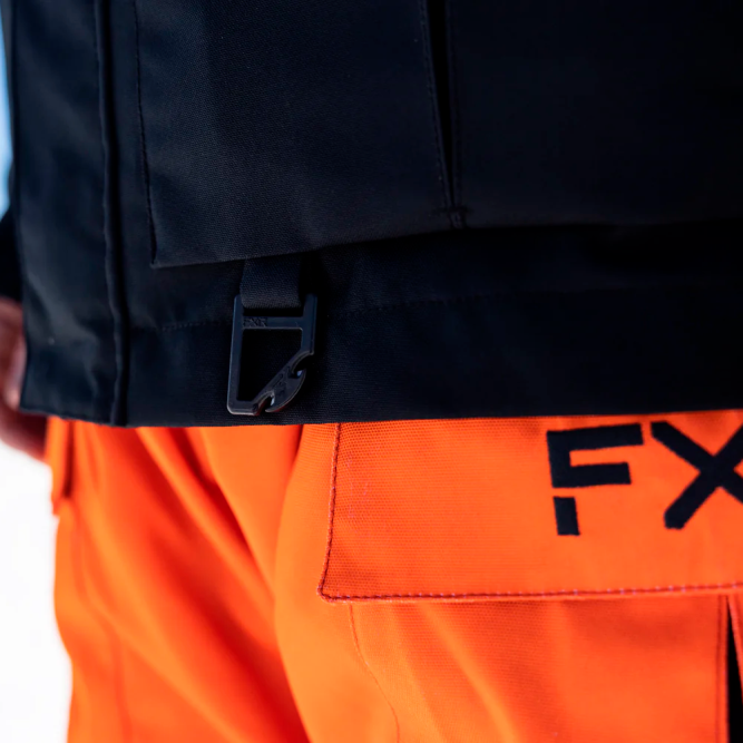 Куртка FXR Excursion с утеплителем Black/Orange, L