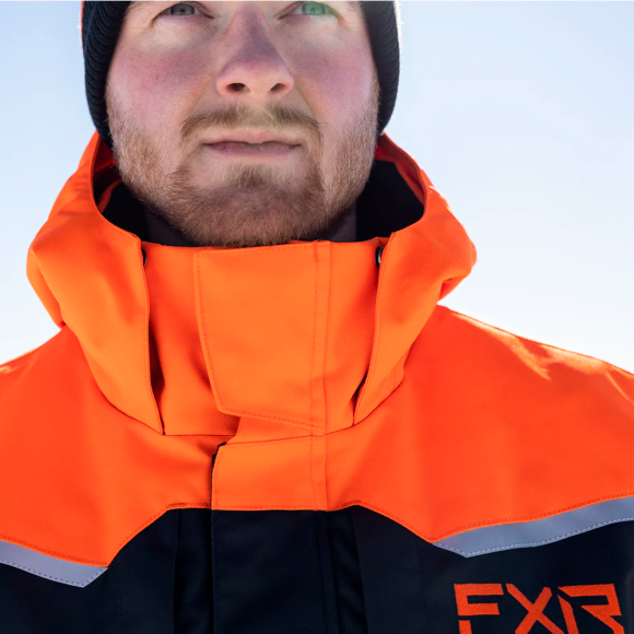 Куртка FXR Excursion с утеплителем Black/Orange, L