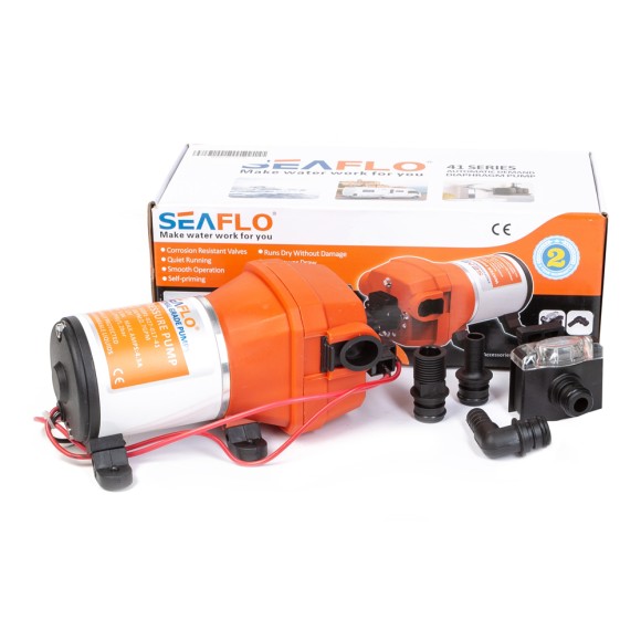 Помпа водоподающая SeaFlo мембранная, 10 л/мин, 1.2BAR, 12V