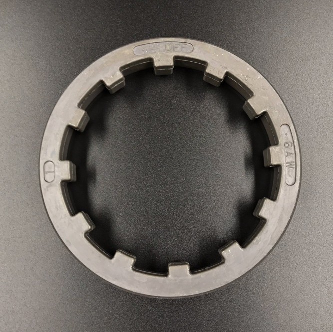 Гайка редуктора корончатая Yamaha F225-300(Sinera)