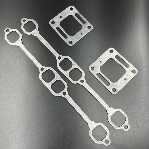 Комплект прокладок выхлопного коллектора mercruiser 5.0, 5.7 (27-33395) (JSP)