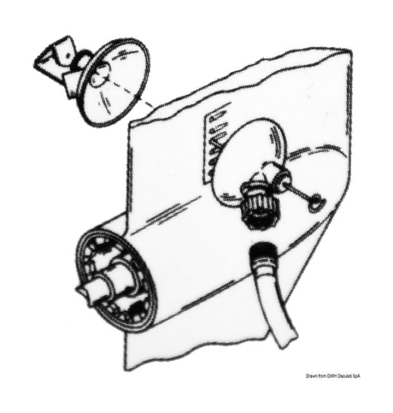 Приспособление для промывки моторов Mercury / Mercruiser, аналог 44357Q-2