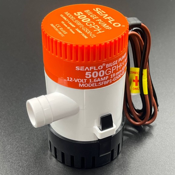 Помпа  осушительная 500GP(1892,71л/ч)(Ø19мм) (SeaFlo)